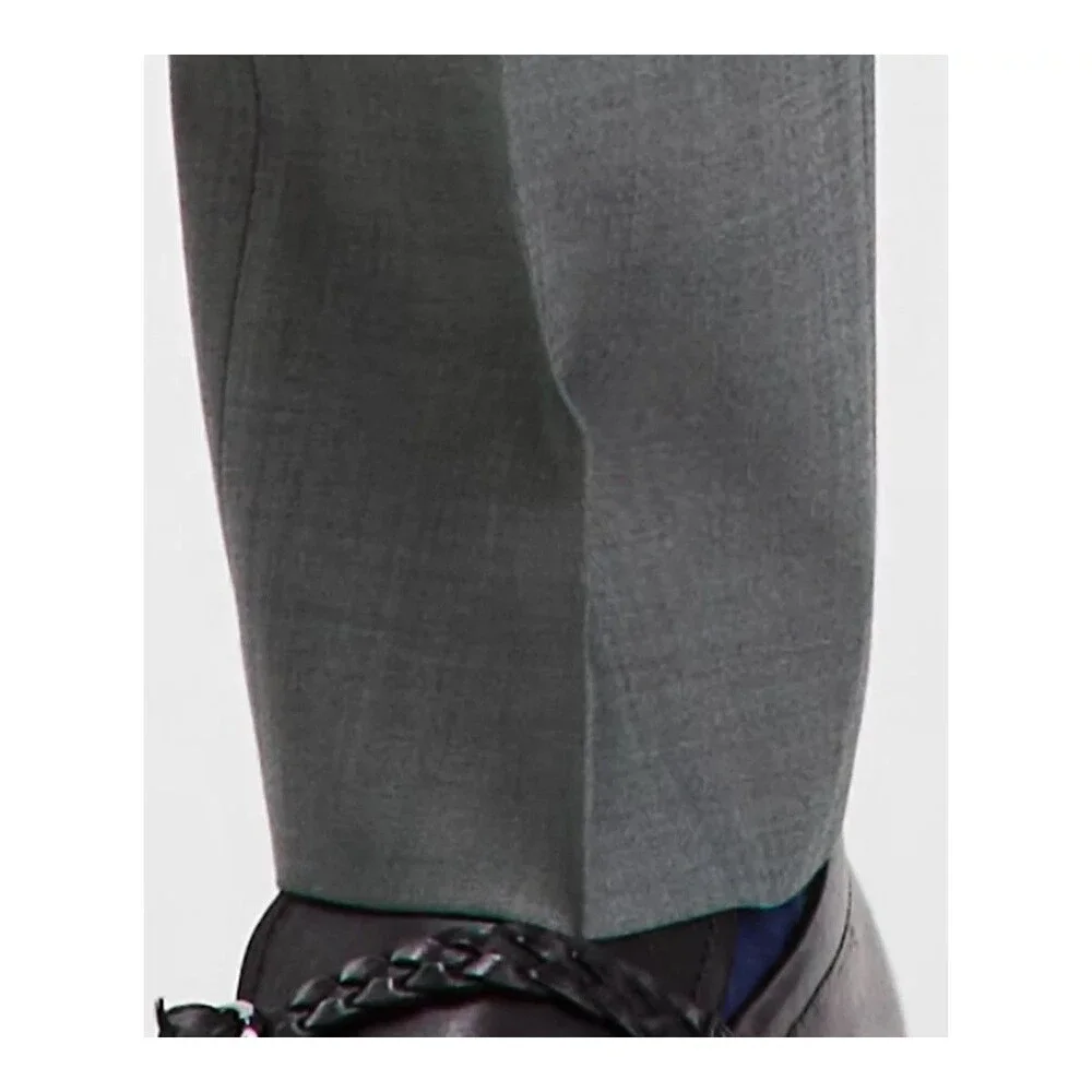 $625 NEW BAR III MENS 46R SOLID GREEN SLIM 2 PIECE SUIT WITH DRESS PANTS 30X30
